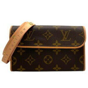Louis Vuitton Pochette Florentine Brown Monogram Shoulder Bag